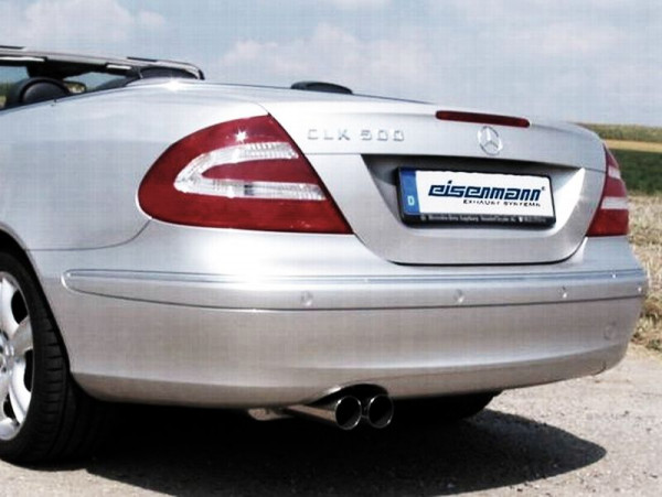 Eisenmann Endschalldämpfer Mercedes Benz A209 CLK320 CLK500 Cabrio