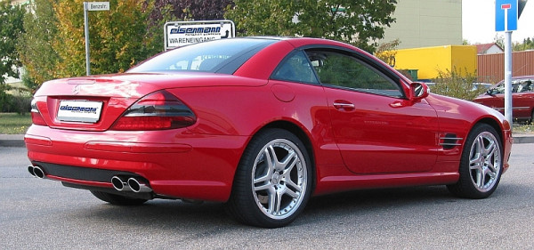 Eisenmann Abgasanlage Mercedes Benz R230 SL55 AMG